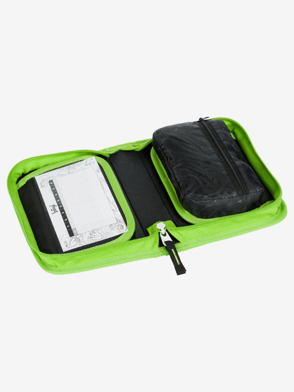 BAAGL  Зелен Училищен моливник на едно ниво Футболна топка Baagl