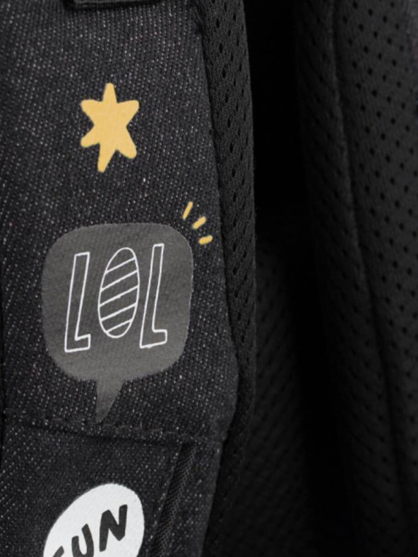 BAAGL  Черно 3 комплекта маратонки: раница, моливник и чанта Baagl