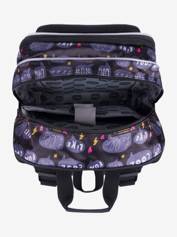 BAAGL  Черно 3 комплекта маратонки: раница, моливник и чанта Baagl