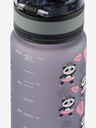 BAAGL  Сива тританова бутилка за пиене "Панда", 500 ml Baagl