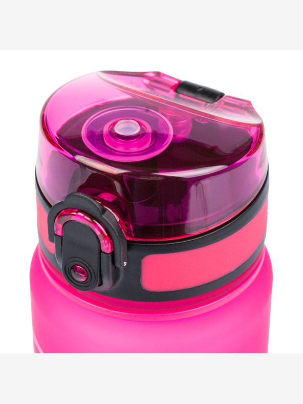 BAAGL  Розова тританова бутилка за пиене с лого - розова, 500 ml Baagl