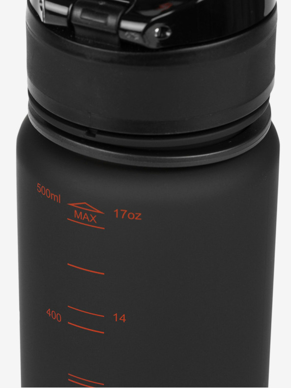 BAAGL  Черна бутилка за пиене от тритан с логото на Батман - червена, 500 ml Baagl