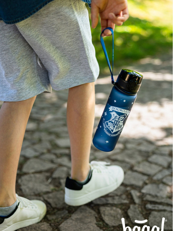 BAAGL  Синя бутилка за пиене от тритан Хари Потър брадавици, 500 ml Baagl