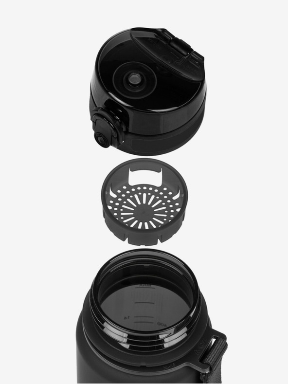 BAAGL  Черна бутилка за пиене от тритан "Хари Потър", реликва на смъртта, 500 ml Baagl