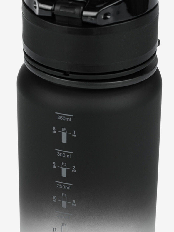 BAAGL  Черна бутилка за пиене от тритан с градиент вълк, 350 ml Baagl