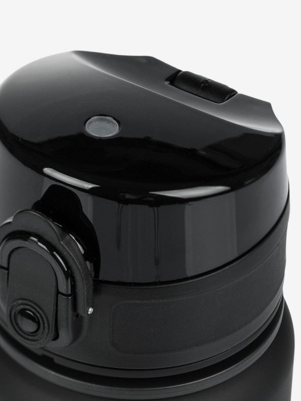 BAAGL  Черна бутилка за пиене от тритан с градиент вълк, 350 ml Baagl