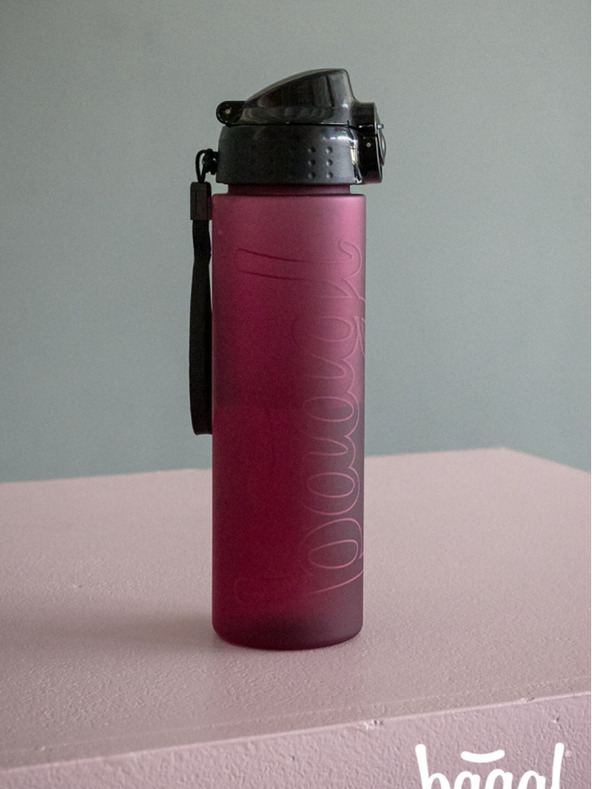 BAAGL  Червена тританова бутилка за пиене рубин, 700 ml Baagl