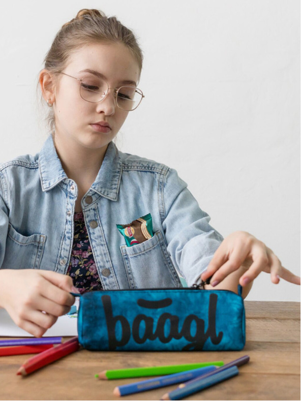 BAAGL  Син ученически калъф ocean Baagl