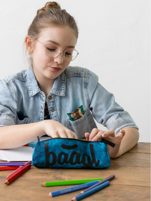 BAAGL  Син ученически калъф ocean Baagl