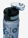 BAAGL  Сива бутилка за пиене tritan robots, 500 ml Baagl