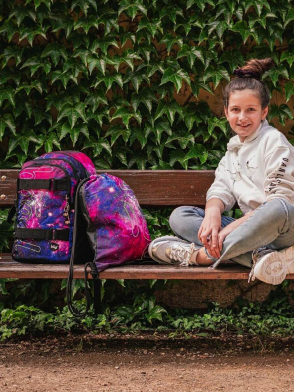 BAAGL  BAAGL Училищна раница Skate Galaxy BAAGL