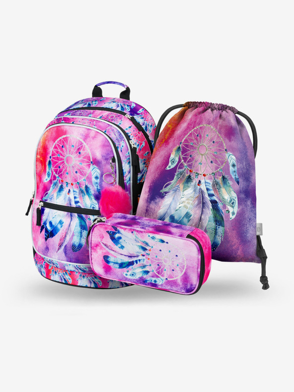 BAAGL  BAAGL 3 SET Core Dream Catcher: раница, моливник и чанта BAAGL