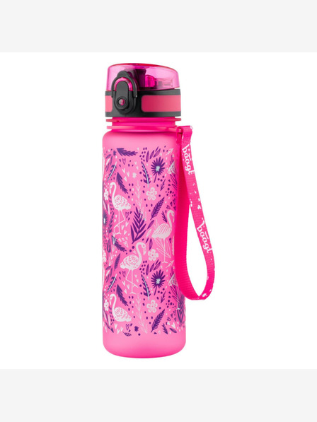 BAAGL  Бутилка за пиене BAAGL Tritan Flamingo, 500 ml BAAGL