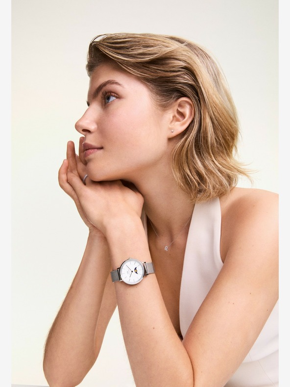 Daniel Wellington Дамски часовник Daniel Wellington Petite Moonphase 32