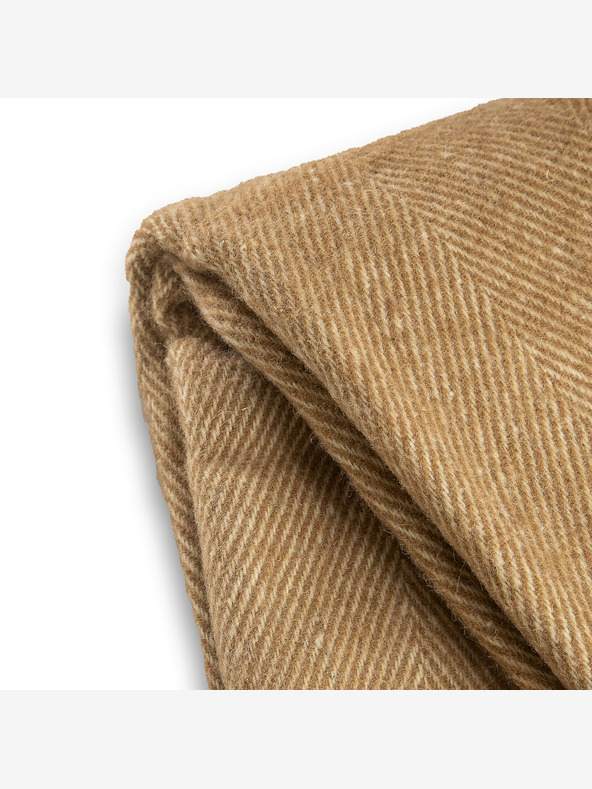 Balkanova Вълнено одеяло Elma XIV - пясъчно жълто