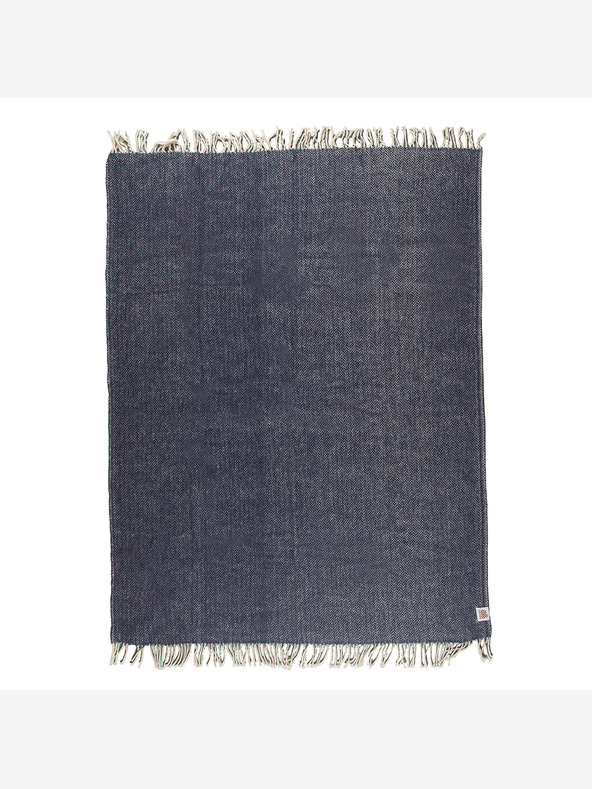 Balkanova Вълнено одеяло Elma VII - среднощно синьо