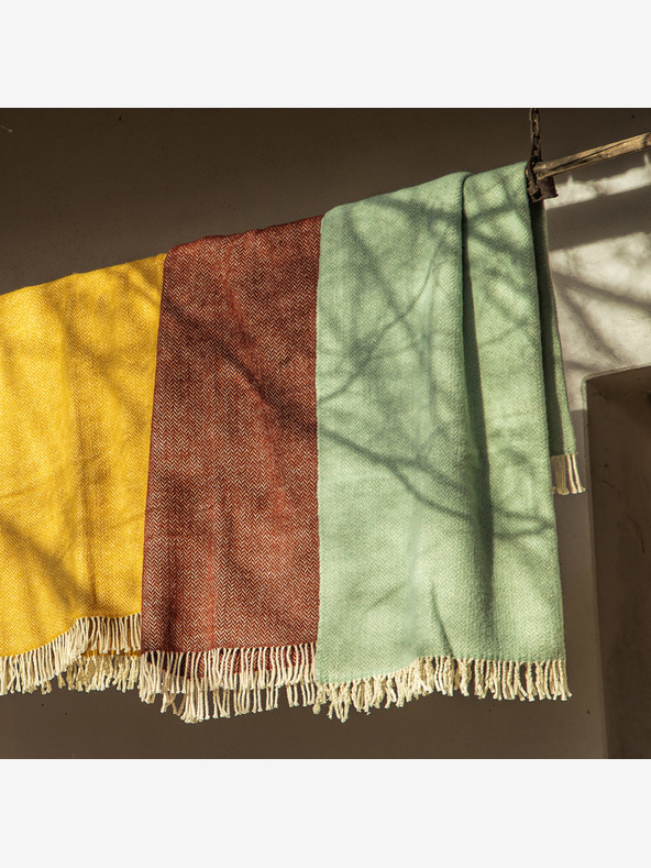 Balkanova Вълнено одеяло Elma IV - тъмносиньо