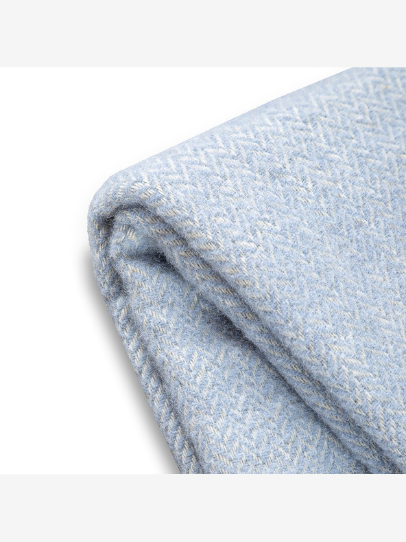 Balkanova Вълнено одеяло Elma VI - ледено синьо