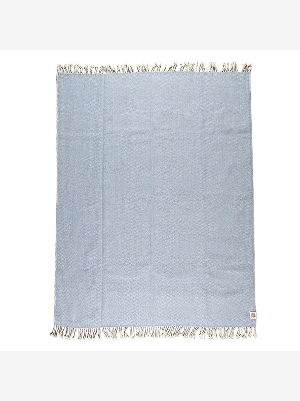 Balkanova Вълнено одеяло Elma VI - ледено синьо