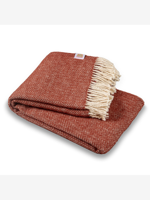 Balkanova Вълнено одеяло Elma V - бордо