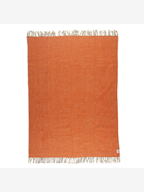 Balkanova Вълнено одеяло Elma II - оранжево