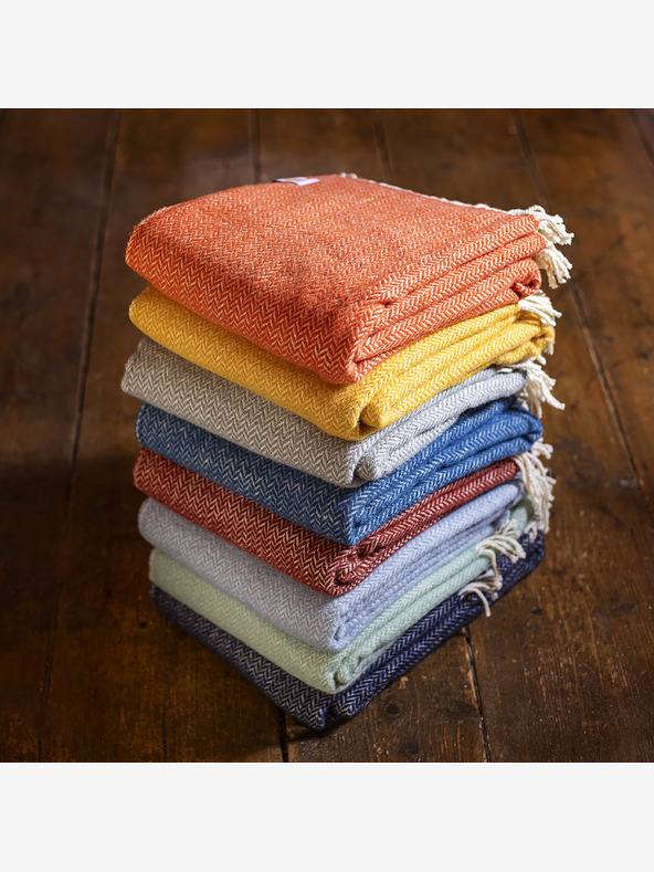 Balkanova Вълнено одеяло Elma VIII - ментово зелено