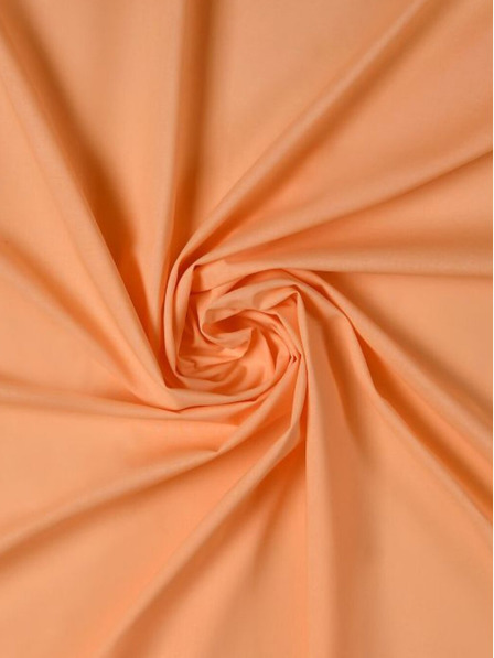 Kvalitex Памучен чаршаф 150x230cm кайсия