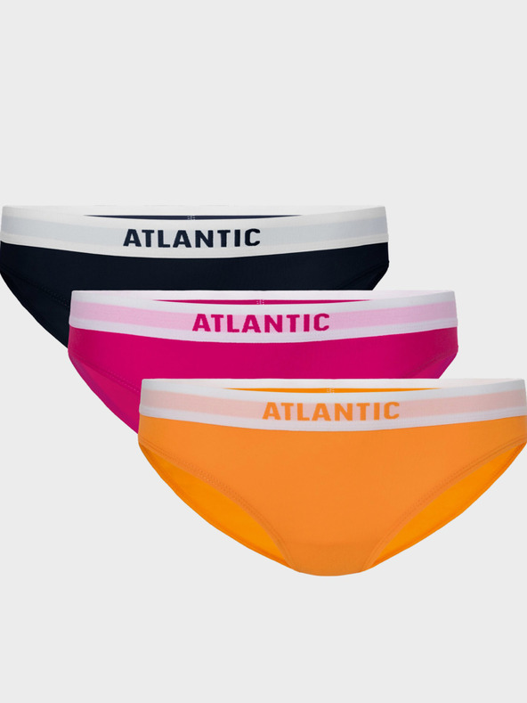 Atlantic Дамски бикини слипове ATLANTIC 3Pack