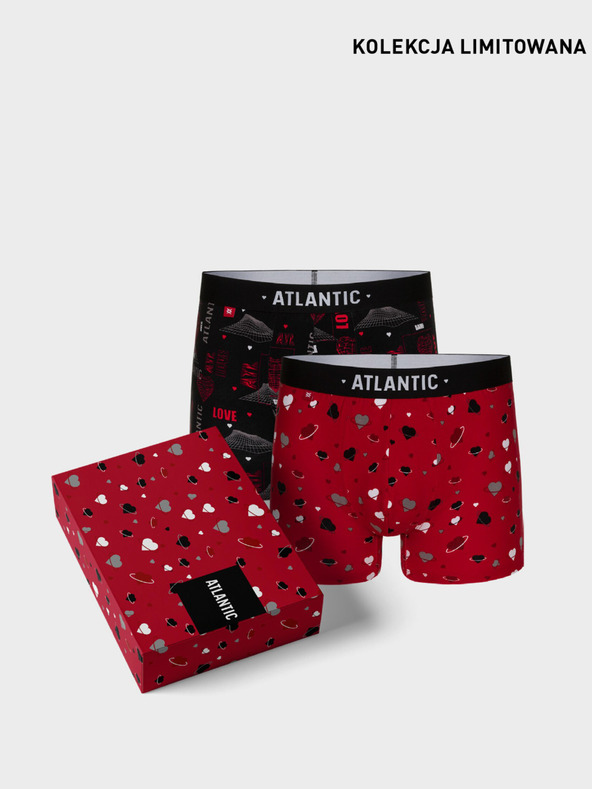 Atlantic Мъжки боксерки Love ATLANTIC 2Pack