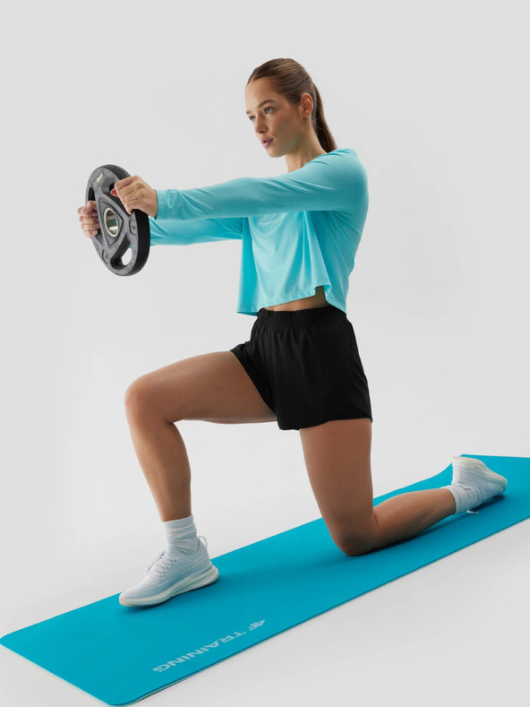 4F Дамска спортна бързосъхнеща тениска с дълъг свободен ръкав 4F