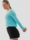4F Дамска спортна бързосъхнеща тениска с дълъг свободен ръкав 4F
