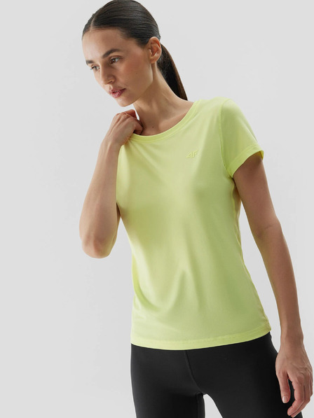 4F Дамска спортна тениска с рециклирани материали 4F