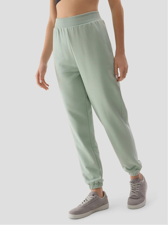 4F Дамски спортни панталони тип "джогър" с органичен памук 4F