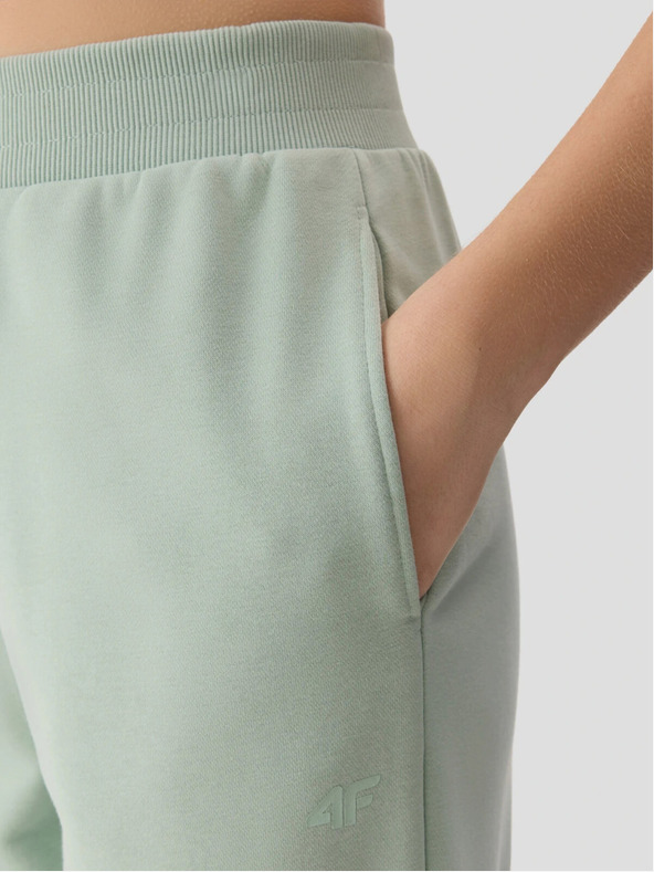 4F Дамски спортни панталони тип "джогър" с органичен памук 4F
