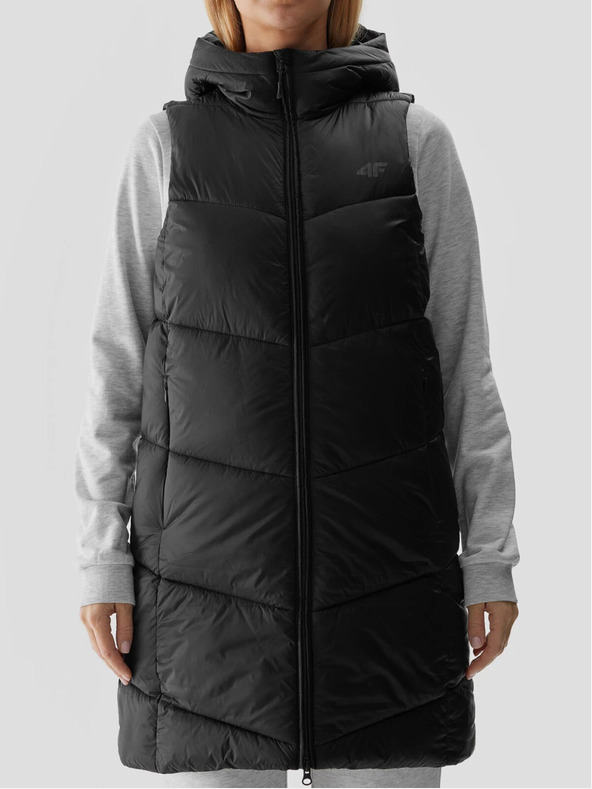 4F Дамска пухена жилетка с пълнеж от синтетични пера 4F