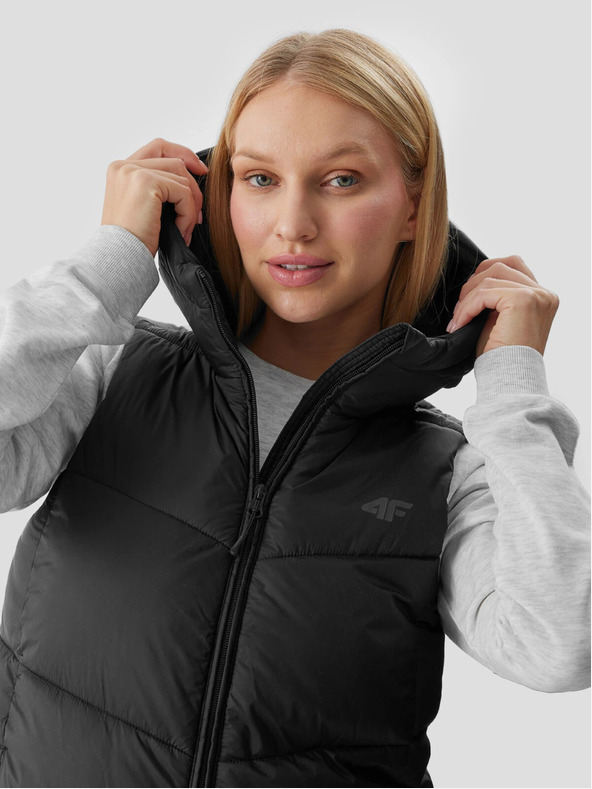 4F Дамска пухена жилетка с пълнеж от синтетични пера 4F