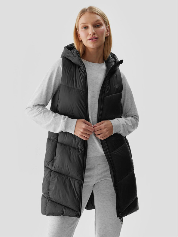 4F Дамска пухена жилетка с пълнеж от синтетични пера 4F