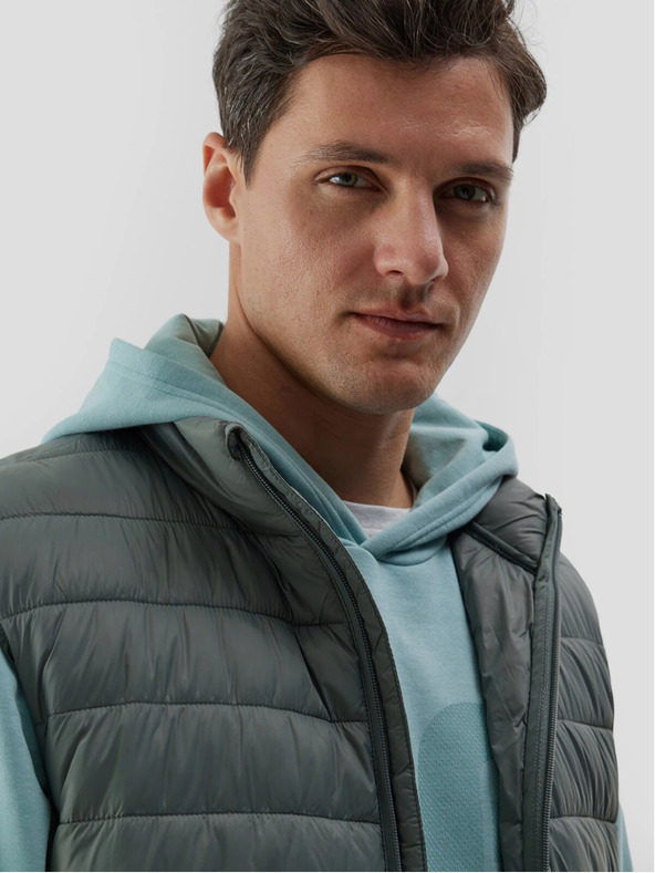 4F Мъжка пухена жилетка с пълнеж от рециклирани пера 4F