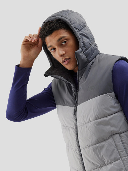 4F Мъжка пухена жилетка с пълнеж от синтетични пера 4F