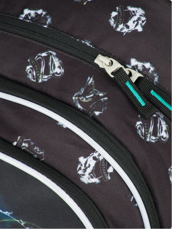 BAAGL  Черен училищен комплект - раница, моливник, чанта Baagl Core Хари Потър Хогуортс