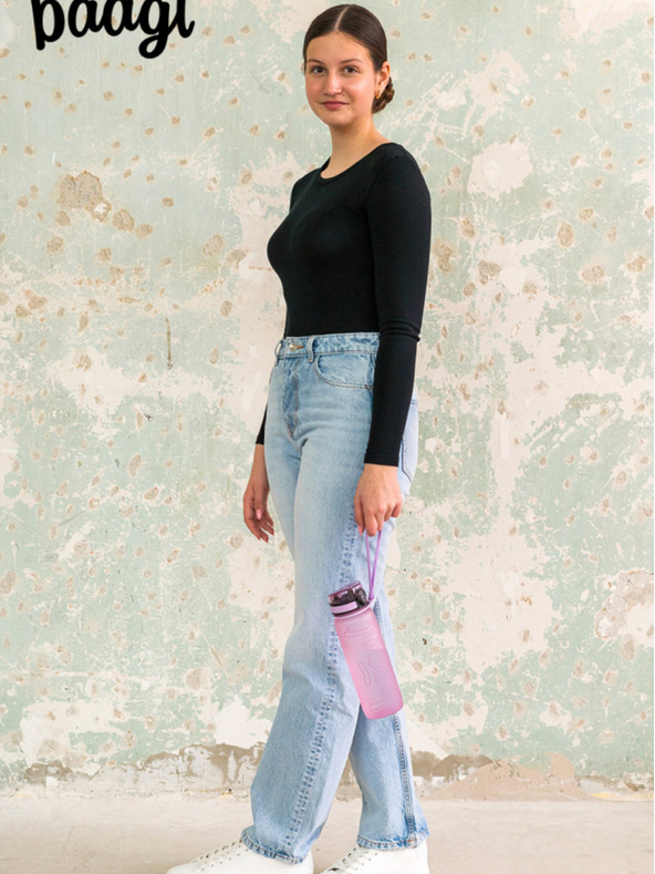 BAAGL  Лилава бутилка за пиене tritan лавандула, 800 ml Baagl