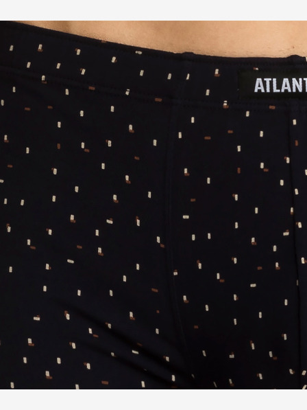 Atlantic Мъжки боксерки ATLANTIC 3-PACK - тъмно синьо, червено, тъмно синьо