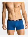 Atlantic Мъжки боксерки ATLANTIC 3-PACK - розово, синьо, морско