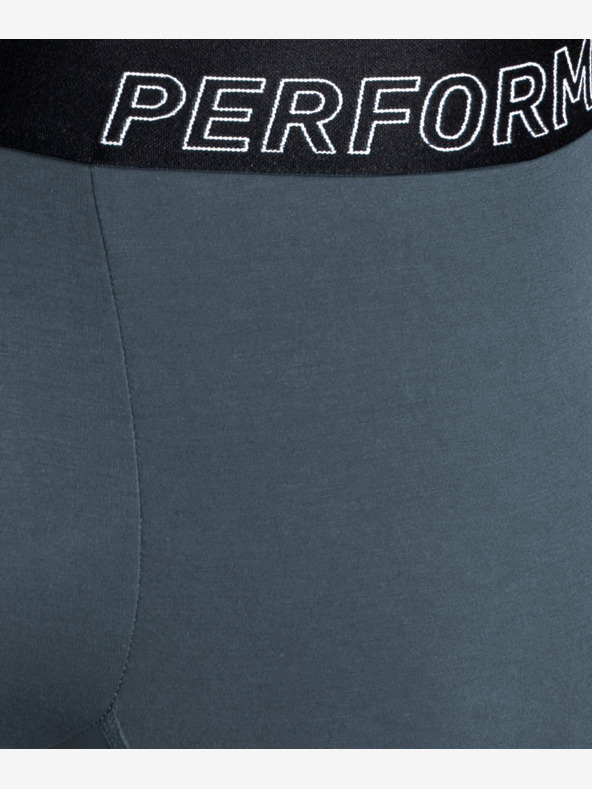 Atlantic Мъжки боксерки от бамбук ATLANTIC Performance - светлозелени