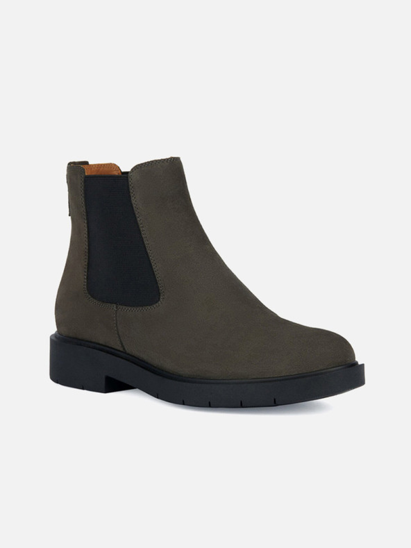 Geox Сиви дамски анкъл обувки Geox Spherica EC1