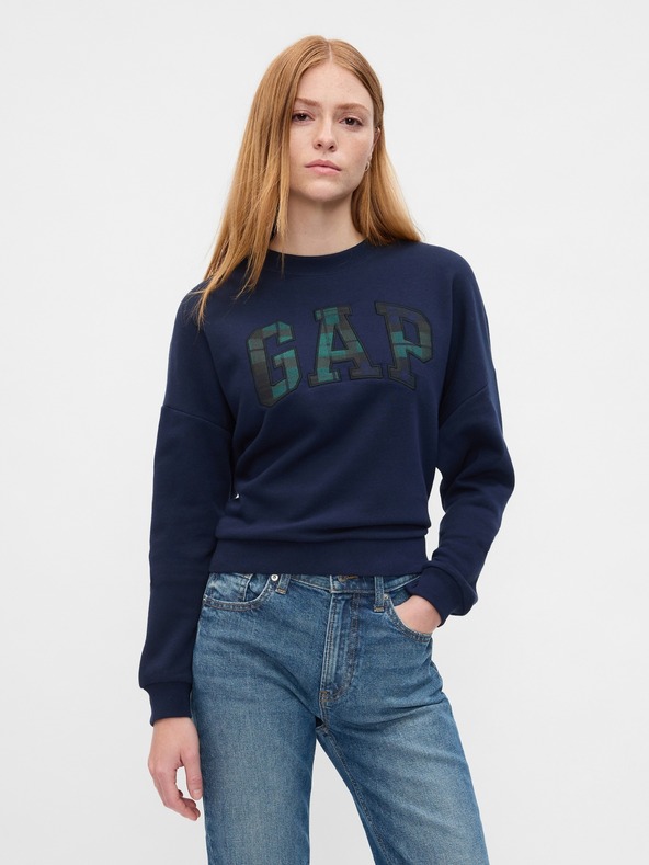 GAP Овърсайз суитчър с логото на GAP