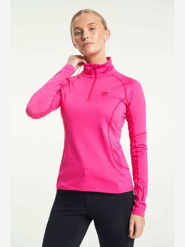 Tenson Дамски функционален суитшърт Tenson Txlite Halfzip W Pink
