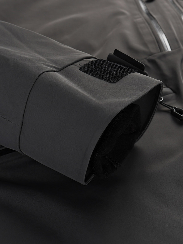 ALPINE PRO Мъжко ски яке с мембрана ptx за сняг ALPINE PRO REAS dk.true grey