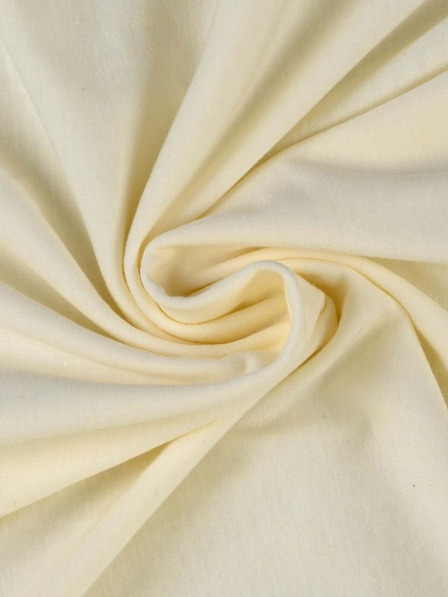 Kvalitex Джърси бебешки чаршаф 70х140 см. мръснобял Kvalitex