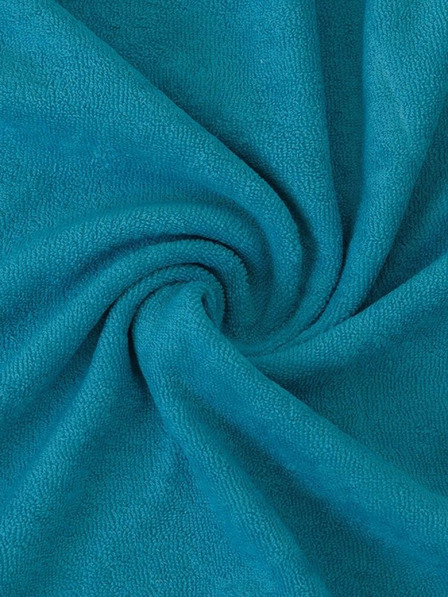 Kvalitex Хавлиен бебешки чаршаф 60х120см тюркоаз Kvalitex